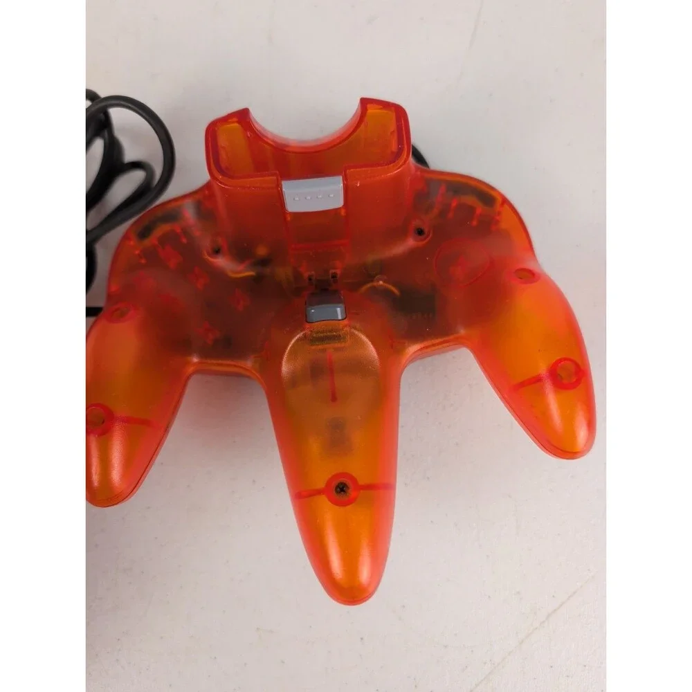 Nintendo 64 Fire Orange Controller - SUPER TIGHT STICK!